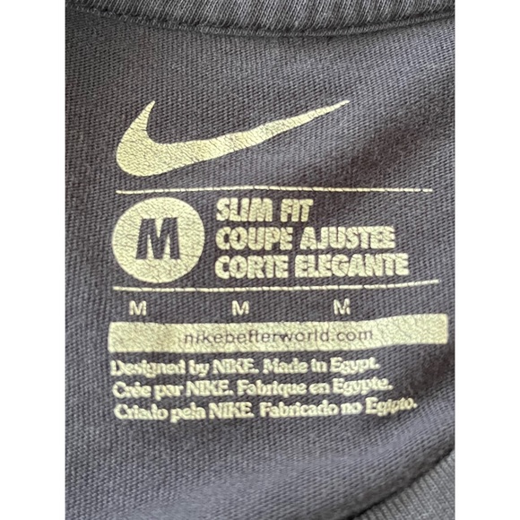 Nike Men’s Navy US Soccer Just Do It Athletic Short Sleeve Tee Size Medium - Picture 3 of 6